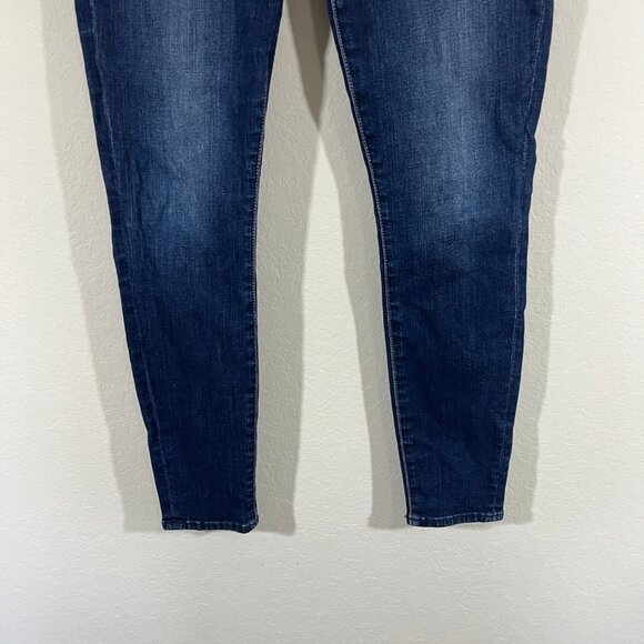 7 for all Mankind Women's B(AIR) Dark Wash Ankle Skinny Jeans Size 28 - Picture 3 of 11